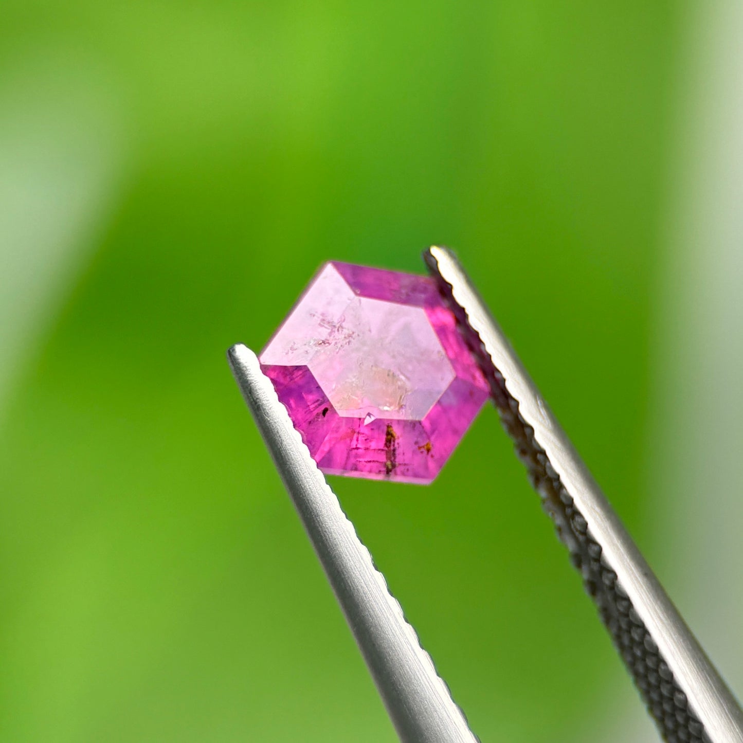1,16ct Natural Pink Milky Sapphire Vietnam. Freeform. No Treatment Milky Sapphire Luc Yen.