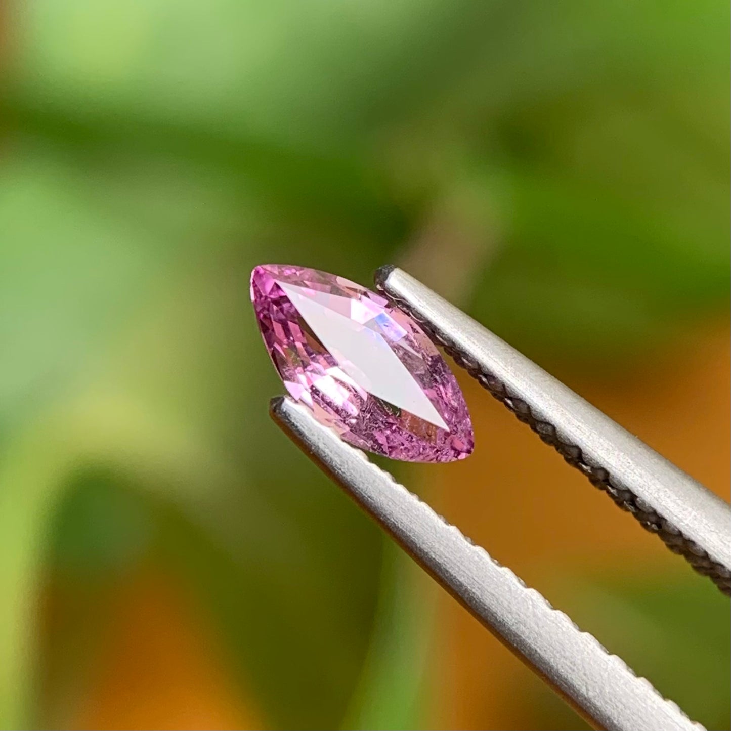 0.39 ct Natural Lite Purple Spinel Vietnam. Marquise Shape. No Treatment
