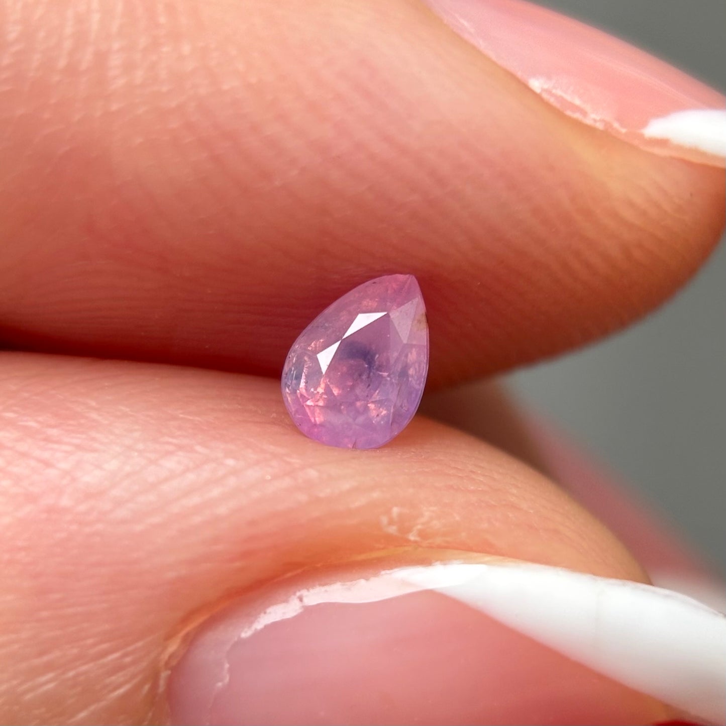 0.35ct Natural Milky Pink Sapphire Vietnam