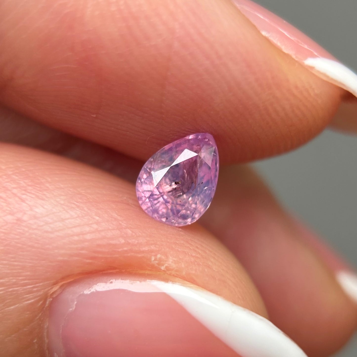 0.61ct Natural Milky Pink Sapphire Vietnam