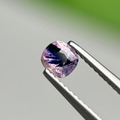 0.48 ct Natural Blueish White Milky Sapphire Vietnam. Cushion Shape.