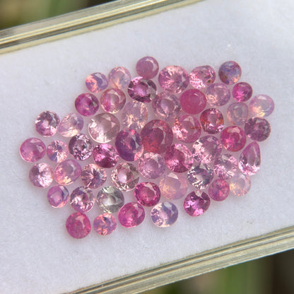 10.57 ct/ 51 Pcs Natural Mix Color Spinel Vietnam. Free Shape. No Treatment.