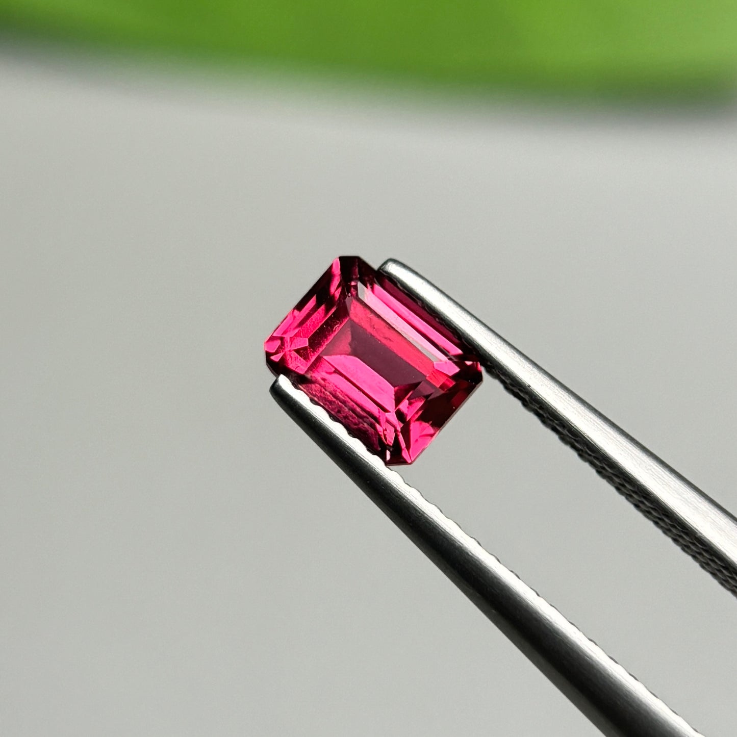 1.17ct Natural Brownish Red Spinel Vietnam. Emerald Shape.