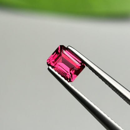 1.17ct Natural Brownish Red Spinel Vietnam. Emerald Shape.