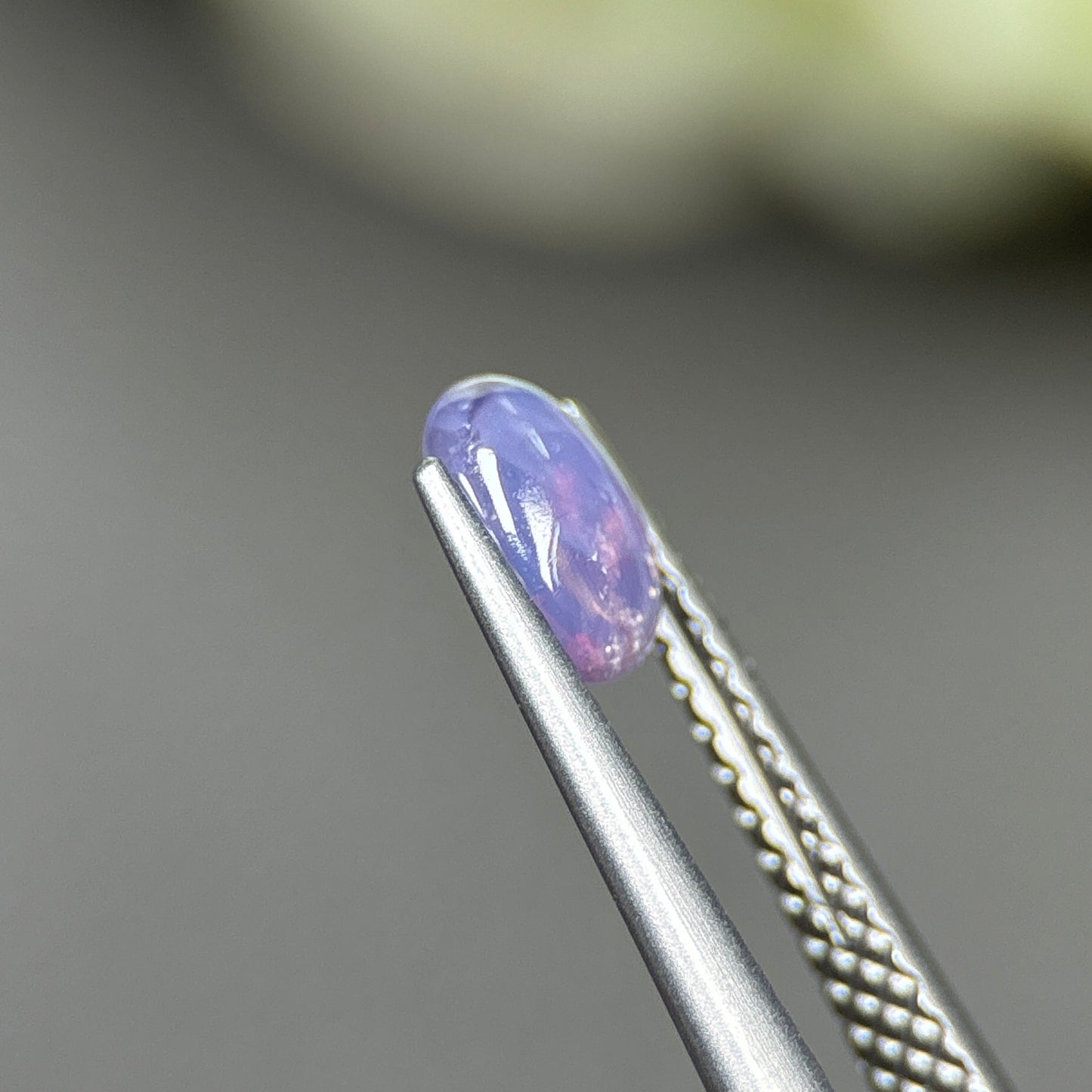 0.68ct Natural Blue Cacbochon Sapphire Viet Nam. No treatment.