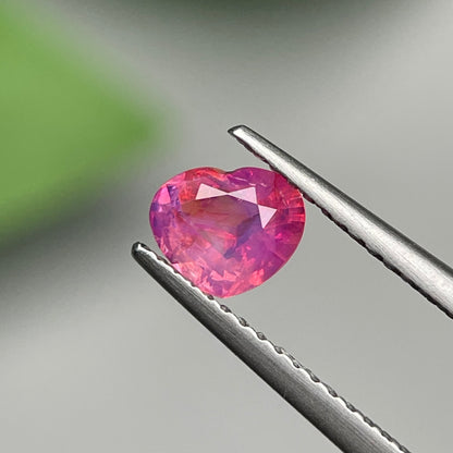 0.68ct Natural Padparadscha Milky Sapphire Vietnam