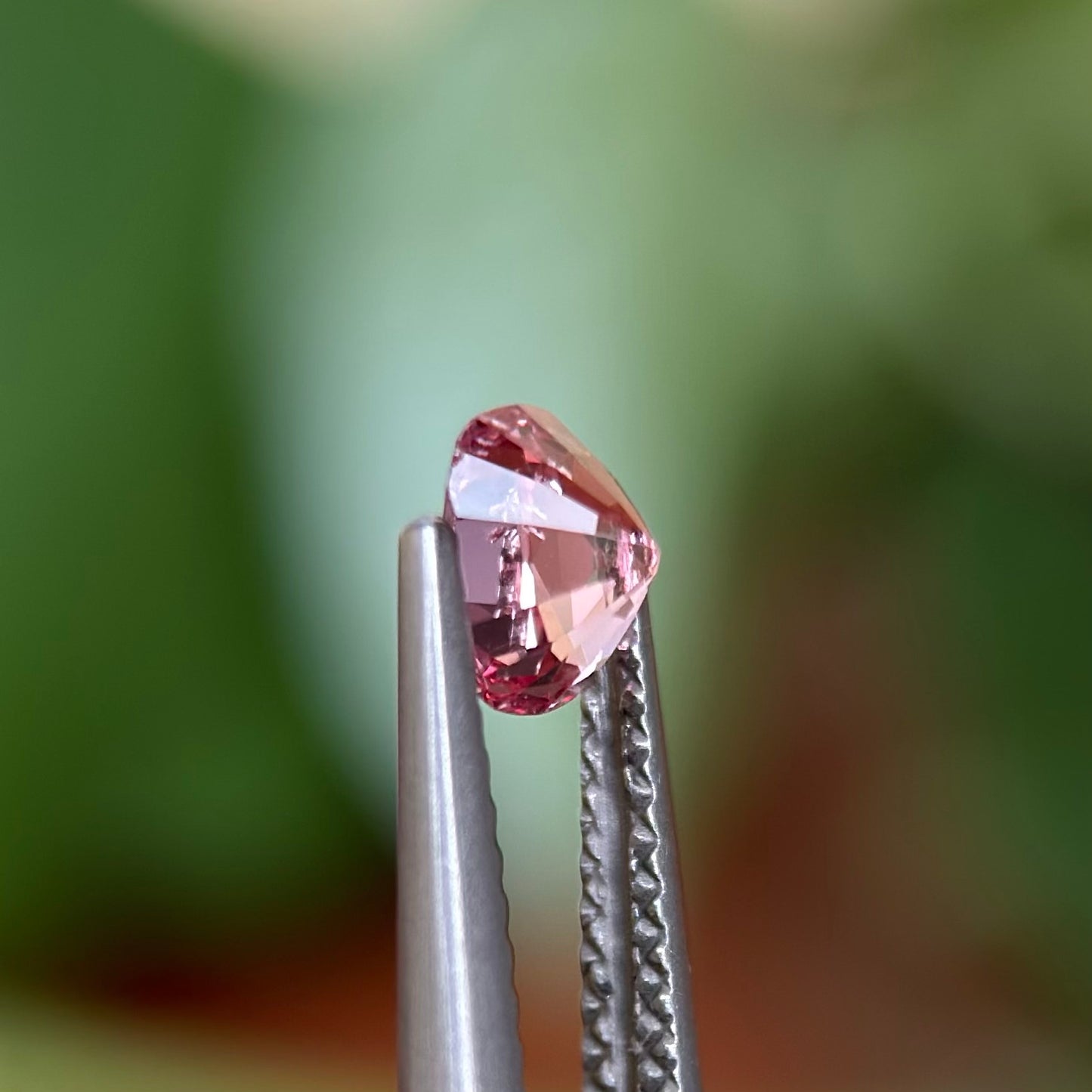 0.69ct Natural Pink Spinel Vietnam. Cushion Shape.