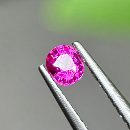 0,29ct Natural Pink Sapphire Viet Nam. Cushion Shape. No Treatment Sapphire Luc Yen.