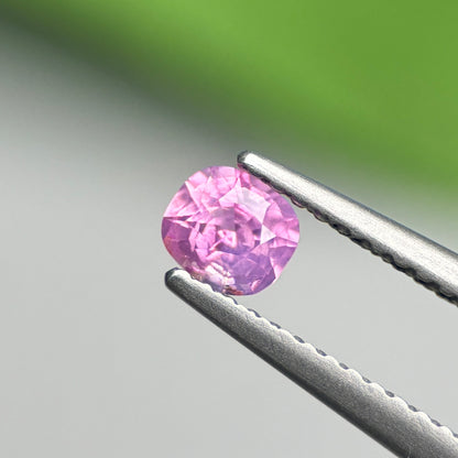 0.45 ct Natural Pink Sapphire Vietnam. Cushion Shape.