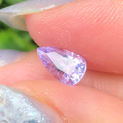 1,03ct Natural Lavender Spinel Viet Nam. Pear Shape. No Treatment Spinel Luc Yen.