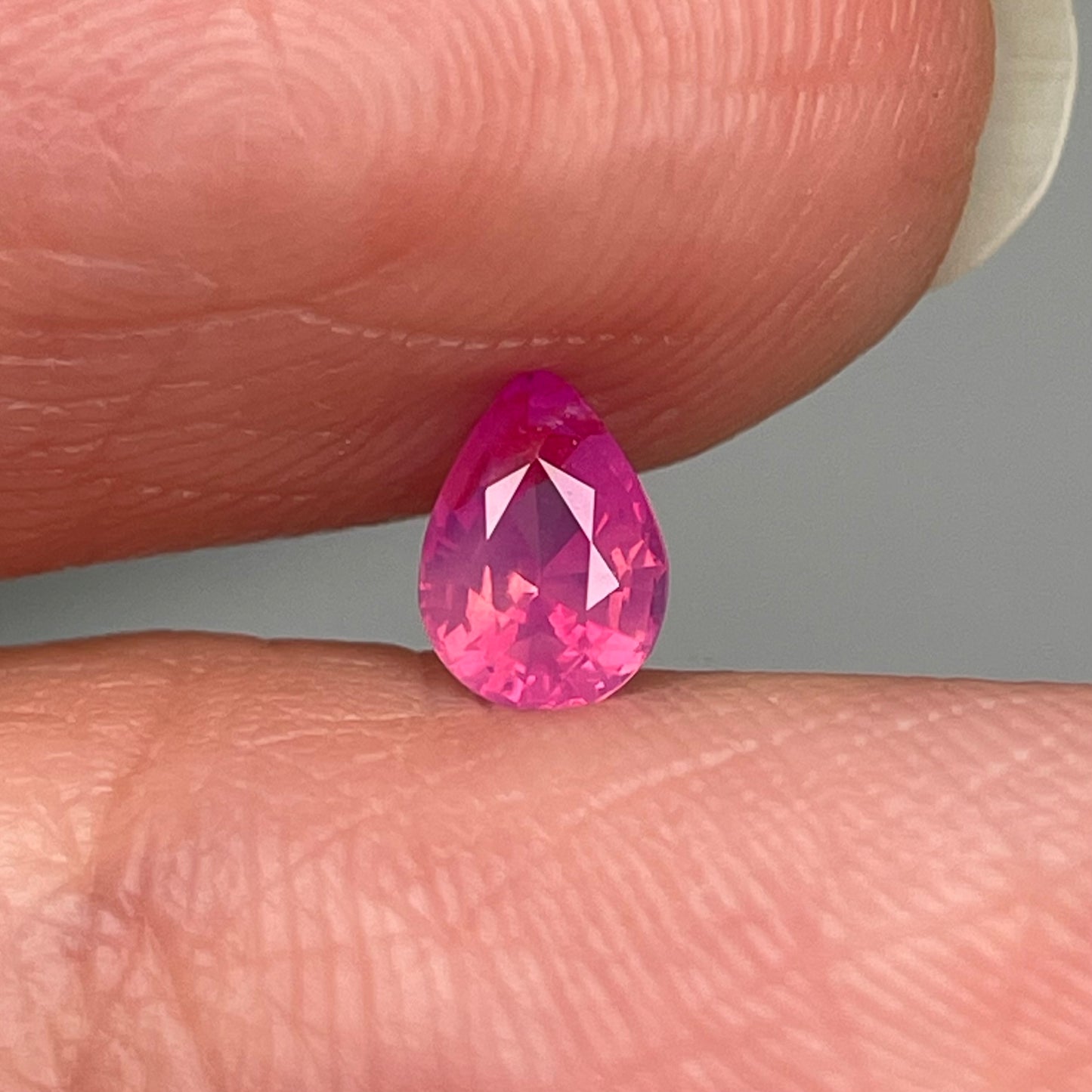 0.36ct Natural Padparadscha Milky Sapphire Vietnam