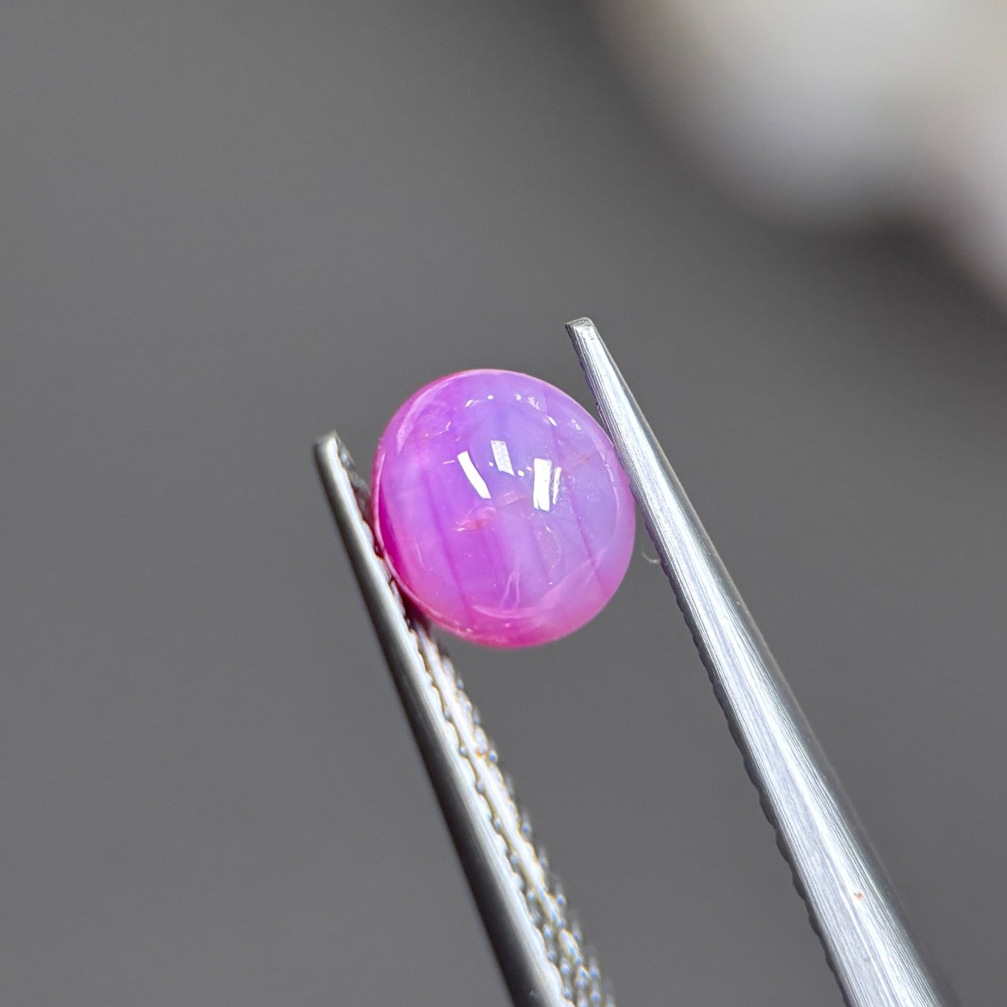 1,26ct Natural Pink Cacbochon Sapphire Viet Nam. No Treatment Sapphire Luc Yen.