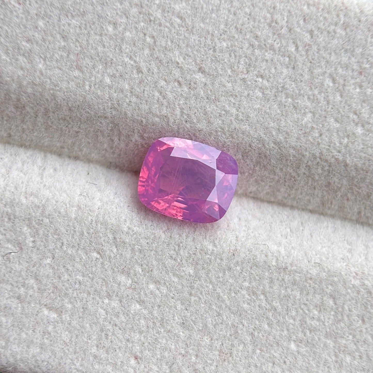 1.25ct Natural Milky Padparadscha Sapphire Vietnam