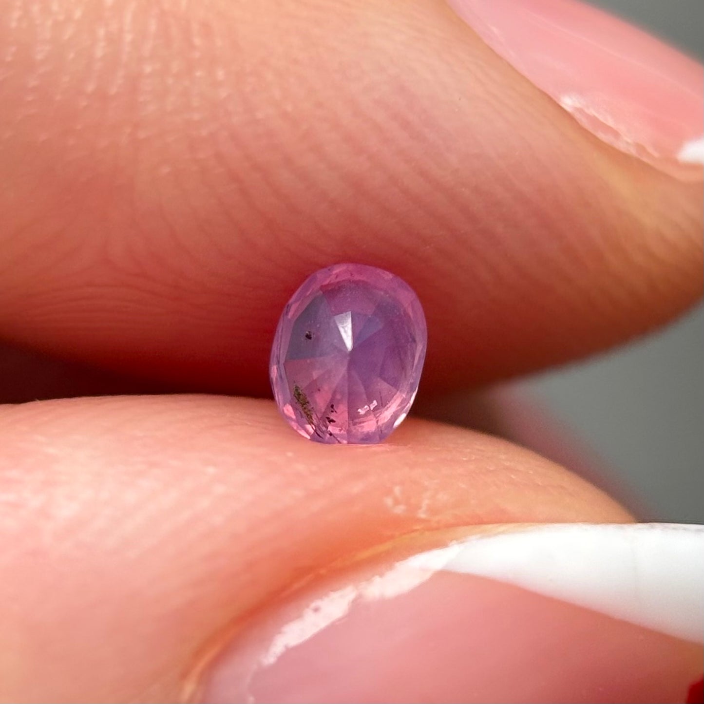0.32ct Natural Milky Pink Sapphire Vietnam
