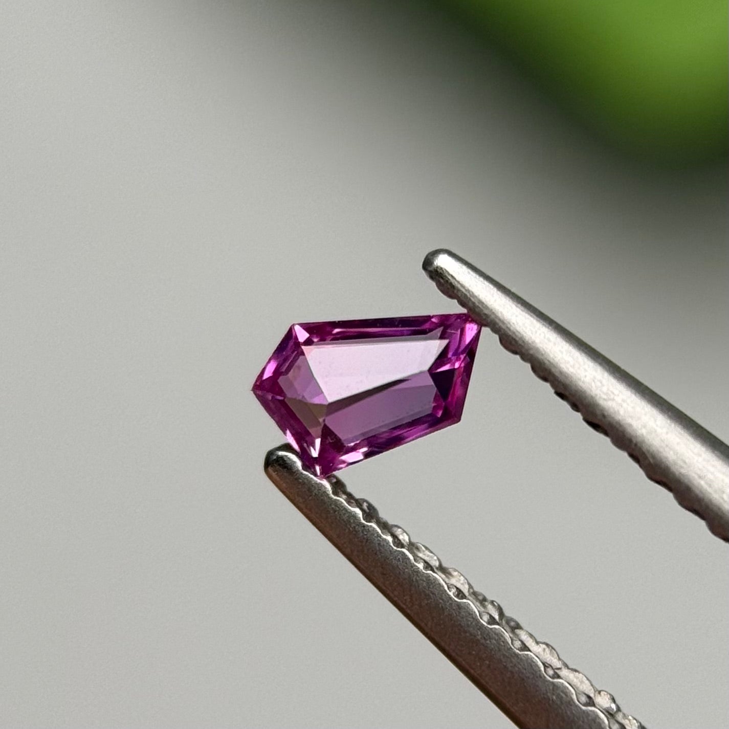 0.25ct Natural Purplish Pink Milky Sapphire Vietnam.