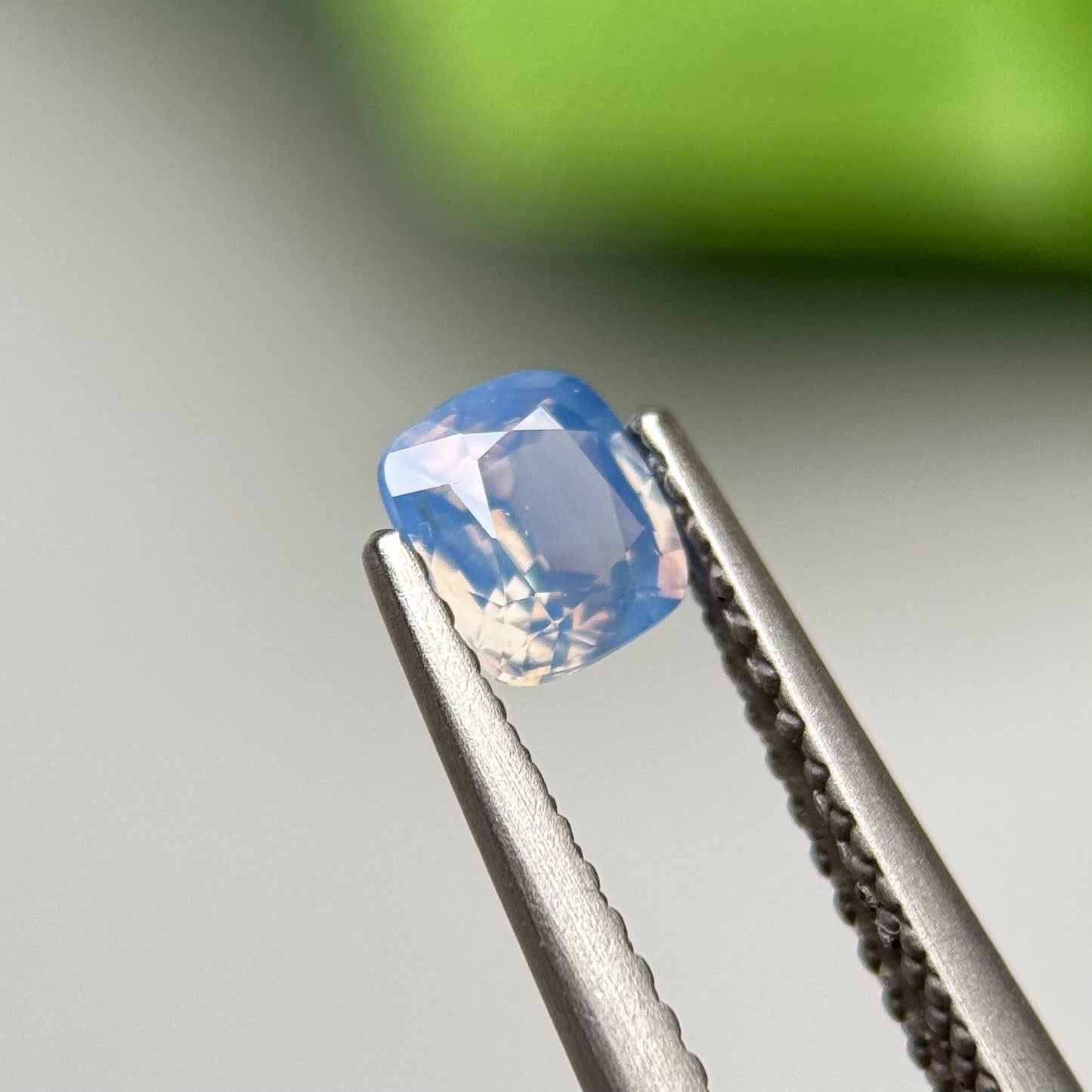 0.55ct Natural Blue Milky Sapphire Vietnam.
