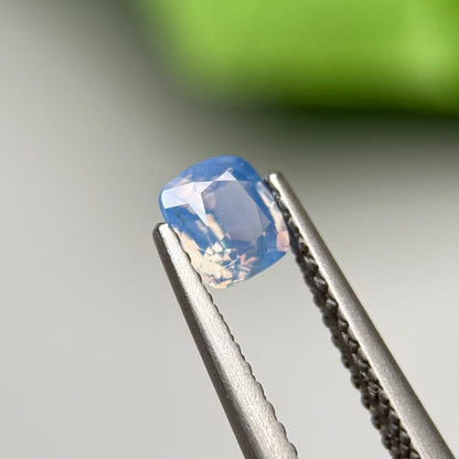 0.55ct Natural Blue Milky Sapphire Vietnam.