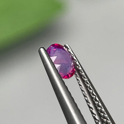 0.72ct Natural Pink Milky Sapphire Vietnam