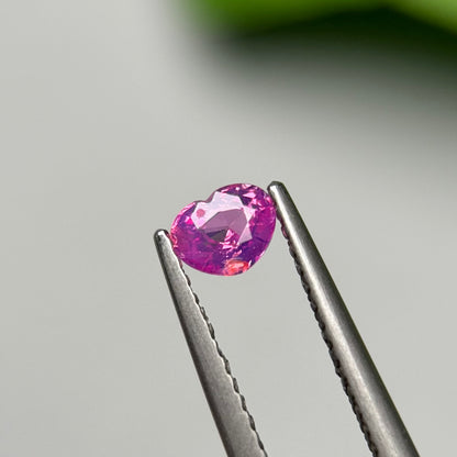 0.36ct Natural Pink Milky Sapphire Viet Nam.