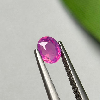 0.54ct Natural Pink Milky Sapphire Vietnam.