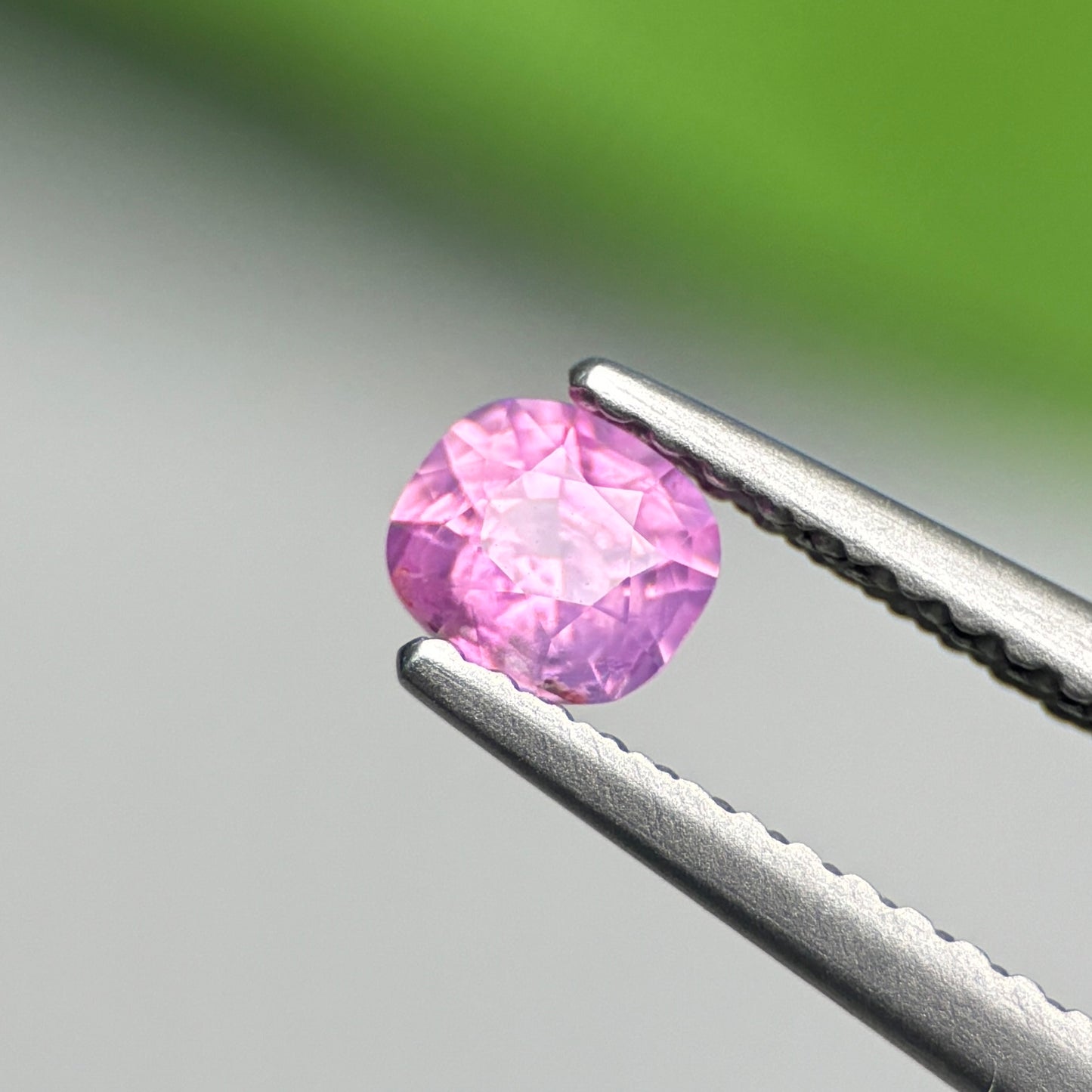 0.45 ct Natural Pink Sapphire Vietnam. Cushion Shape.