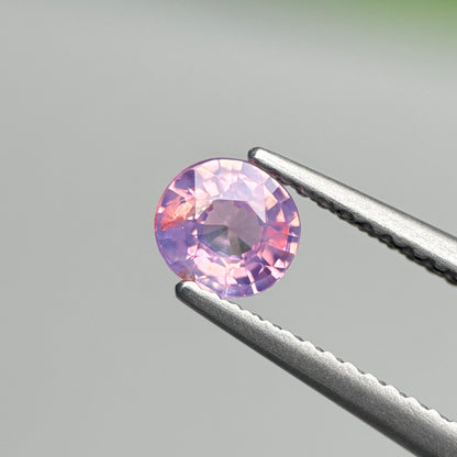 0.61 ct Natural Pink Milky Sapphire Vietnam. Cushion Shape.