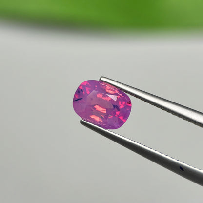 2.52ct Natural Purplish Pink Milky Sapphire Vietnam.