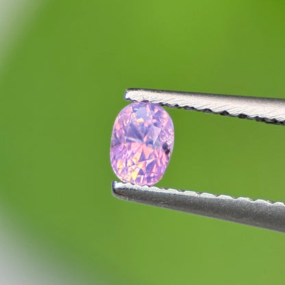 0.32 ct Natural Purple Milky Sapphire Vietnam. Cushion Shape. No Treatment