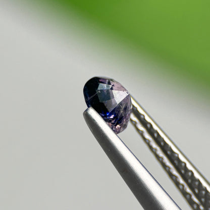 0.48 ct Natural Blueish White Milky Sapphire Vietnam. Cushion Shape.