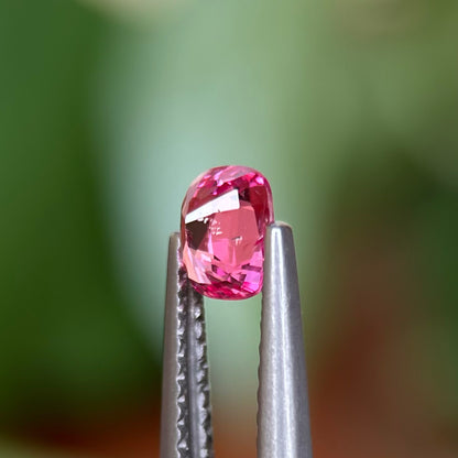 0.46ct Natural Pink Spinel Vietnam. Cushion Shape.