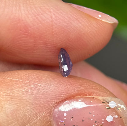 0.31ct Natural Pinkish Purple Milky Sapphire Vietnam.