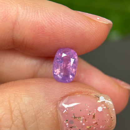 1.37ct Natural Pink Milky Sapphire Vietnam.