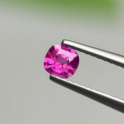 0.37 ct Natural Pink Milky Sapphire Vietnam. Cushion Shape.