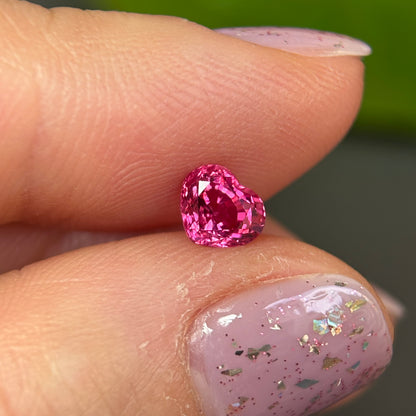 0.76 ct Natural Pink Milky Sapphire Vietnam