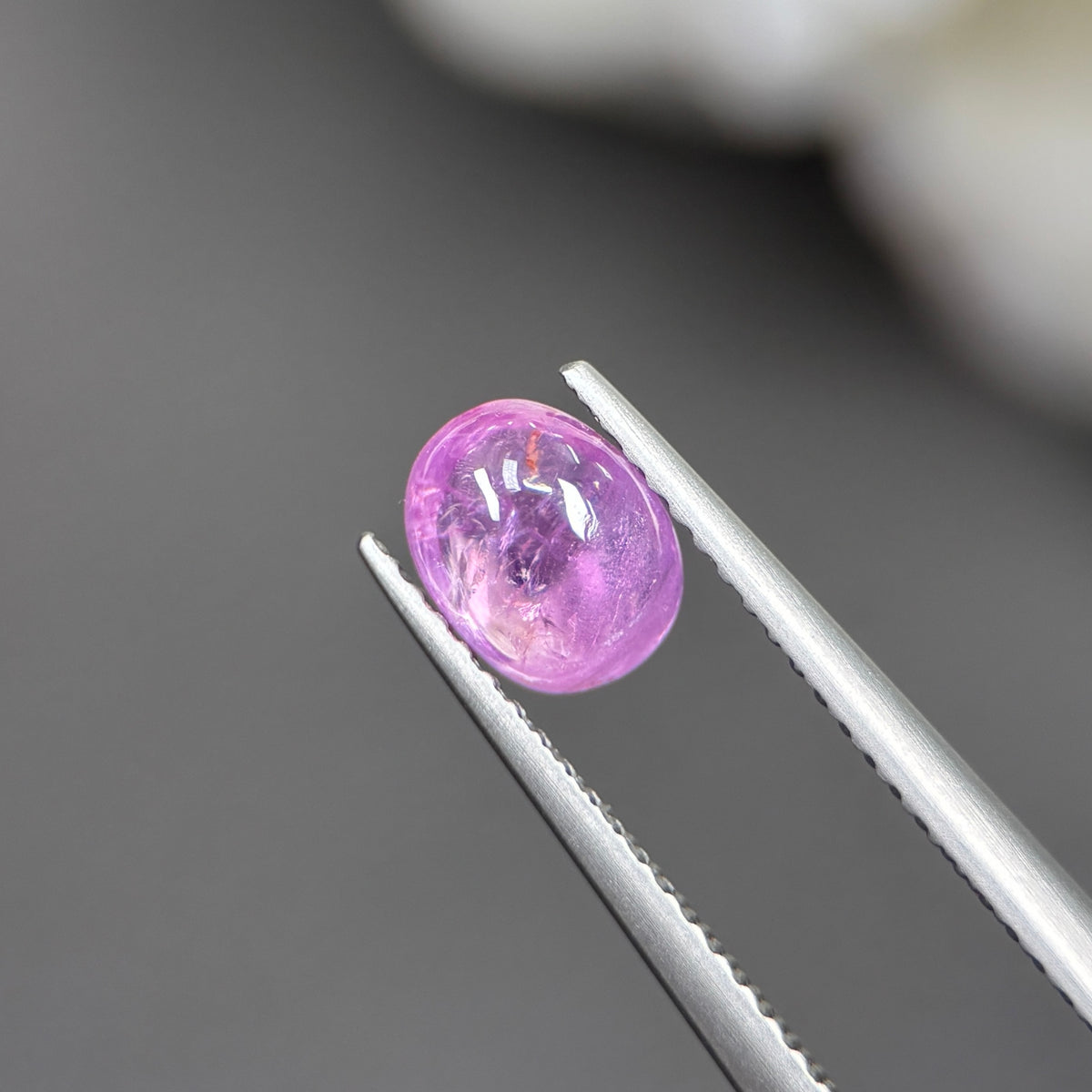1,40ct Natural Pink Cacbochon Sapphire Viet Nam. No Treatment Sapphire Luc Yen.