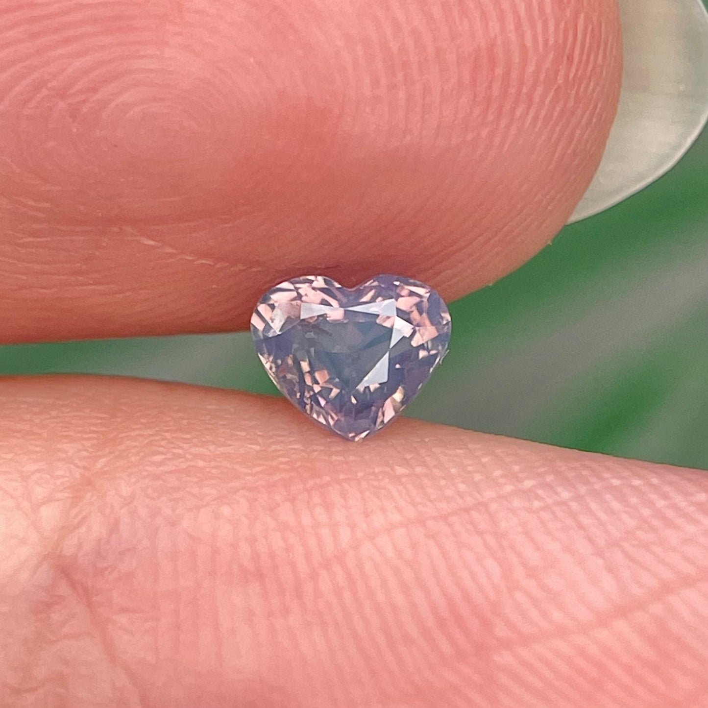 0.44ct Natural Milky Purple Sapphire Vietnam