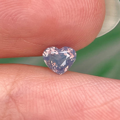 0.44ct Natural Milky Purple Sapphire Vietnam