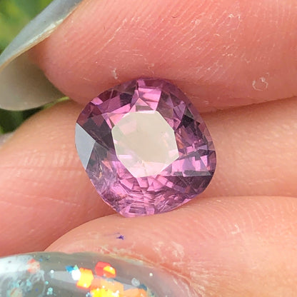 3,25ct Natural Purple Spinel Vietnam. Cushion Shape. No Treatment Spinel Luc Yen.