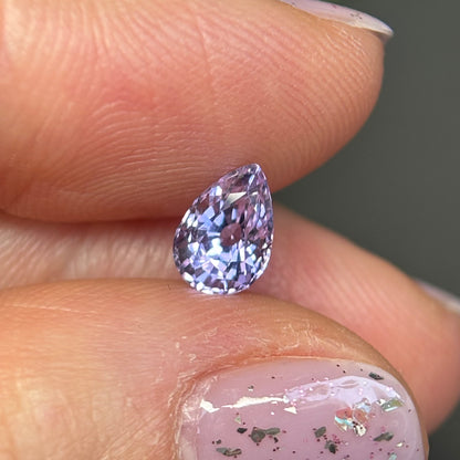 1.09 ct Natural Purple Milky Sapphire Vietnam.