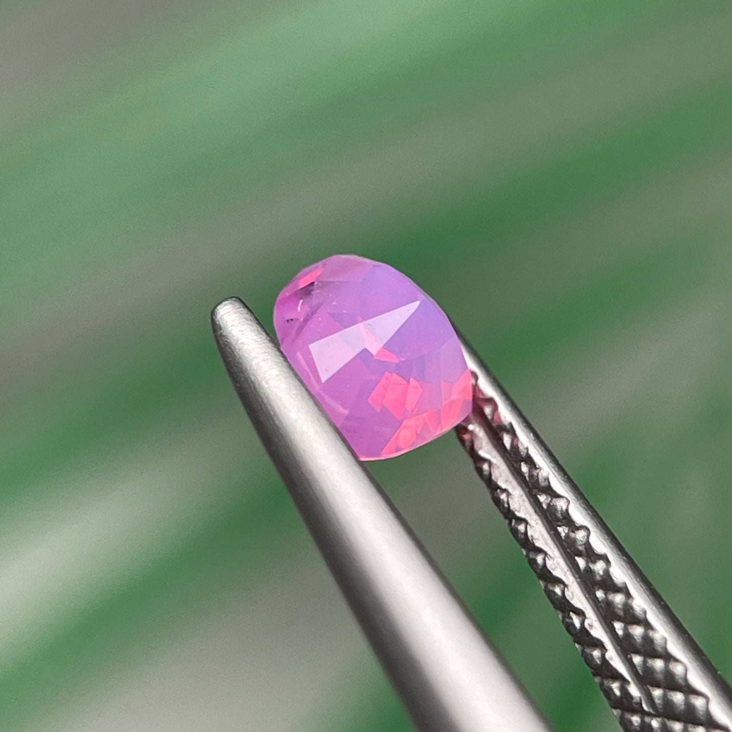 0.71ct Natural Milky Padparadscha Sapphire Vietnam