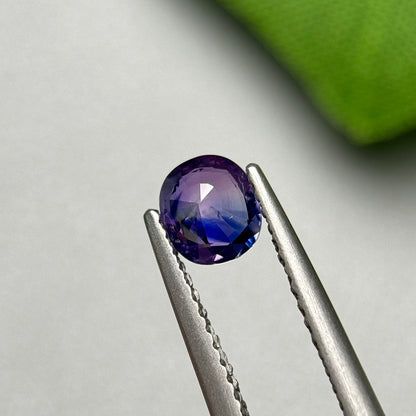 0.55ct Natural Blue Milky Sapphire Vietnam.