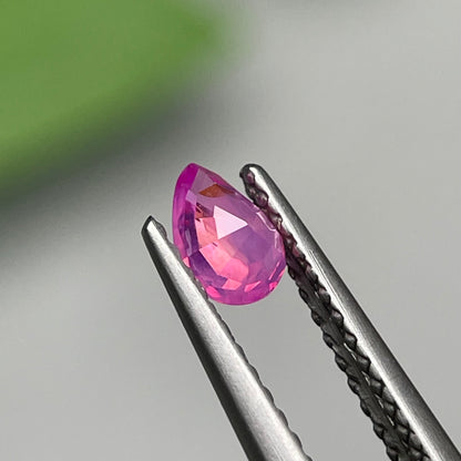 0.36ct Natural Padparadscha Milky Sapphire Vietnam