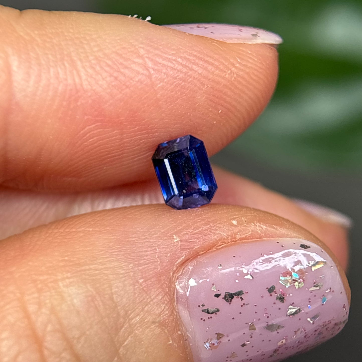 0.53 ct Natural Blue Milky Sapphire Vietnam