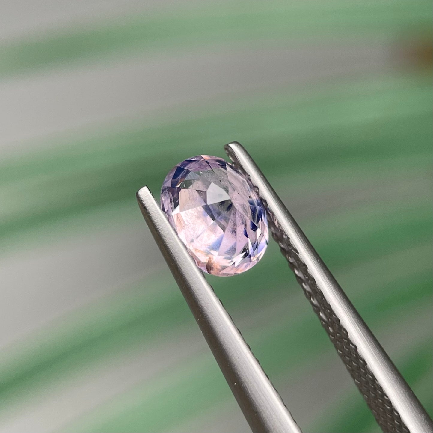 1.09ct Natural Milky Light Pink Sapphire Vietnam
