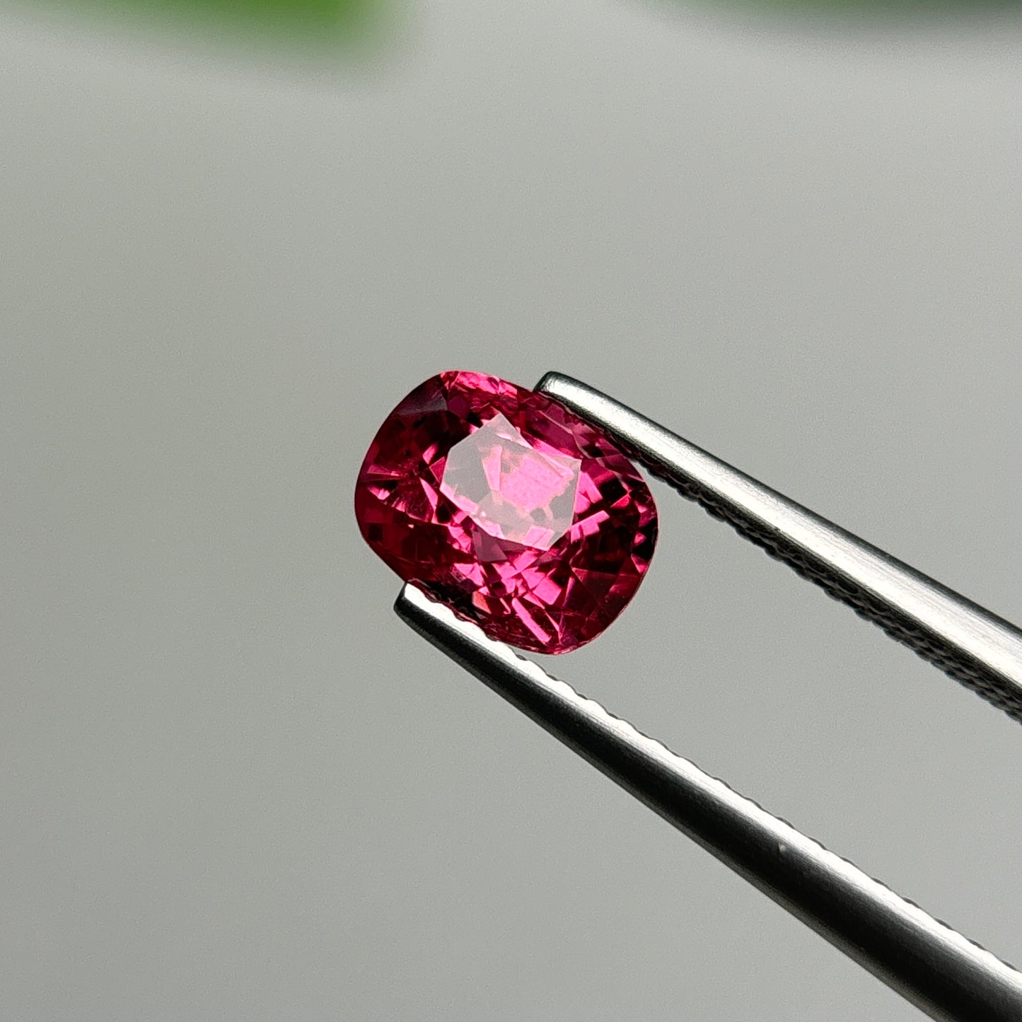 1.50ct Natural Brownish Red Spinel Vietnam. Cushion Shape.