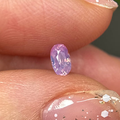 0.34ct Natural Pink Milky Sapphire Vietnam.