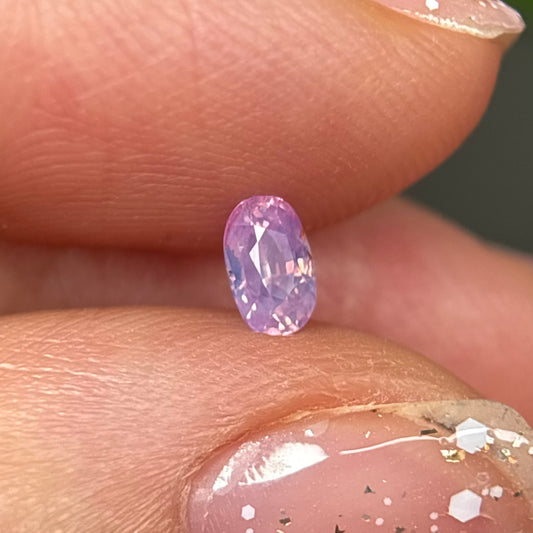 0.34ct Natural Pink Milky Sapphire Vietnam.