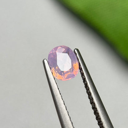 0.66ct Natural Pink Milky Sapphire Viet Nam.