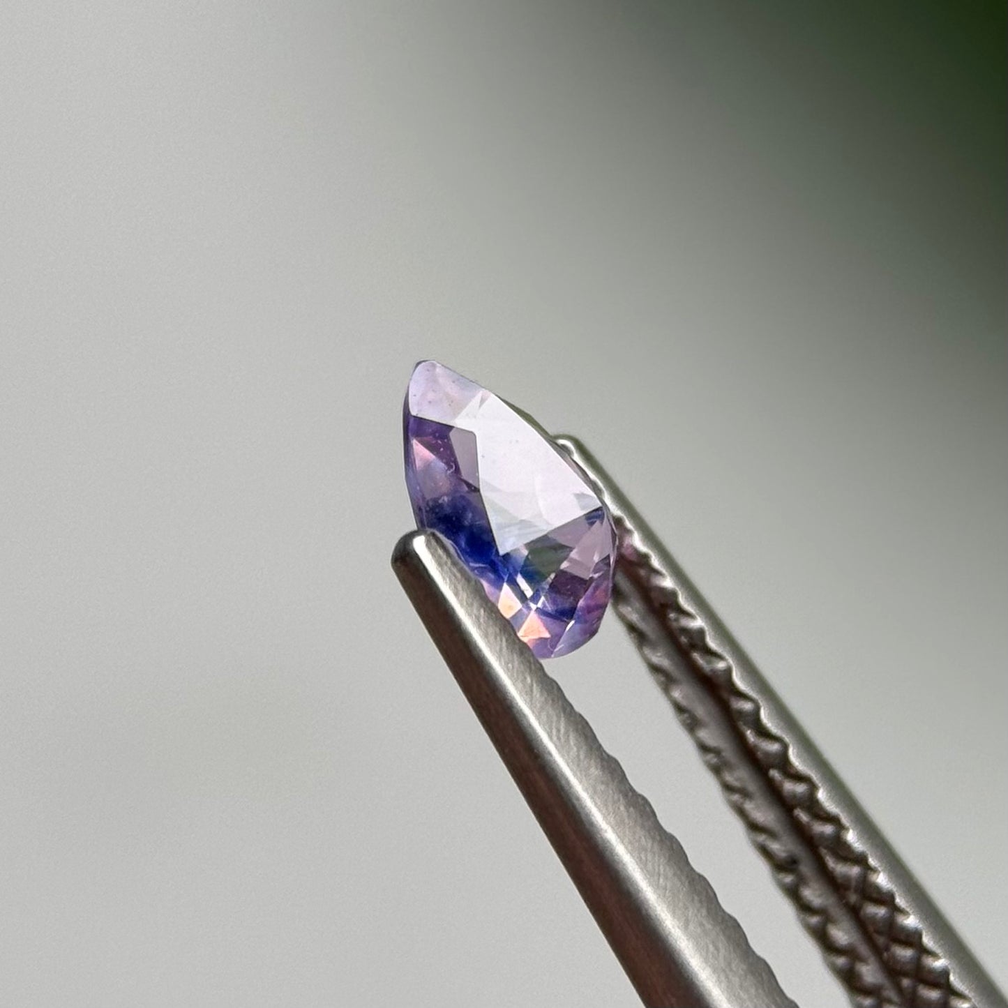 0.55ct Natural Whitish Purple Milky Sapphire Vietnam.