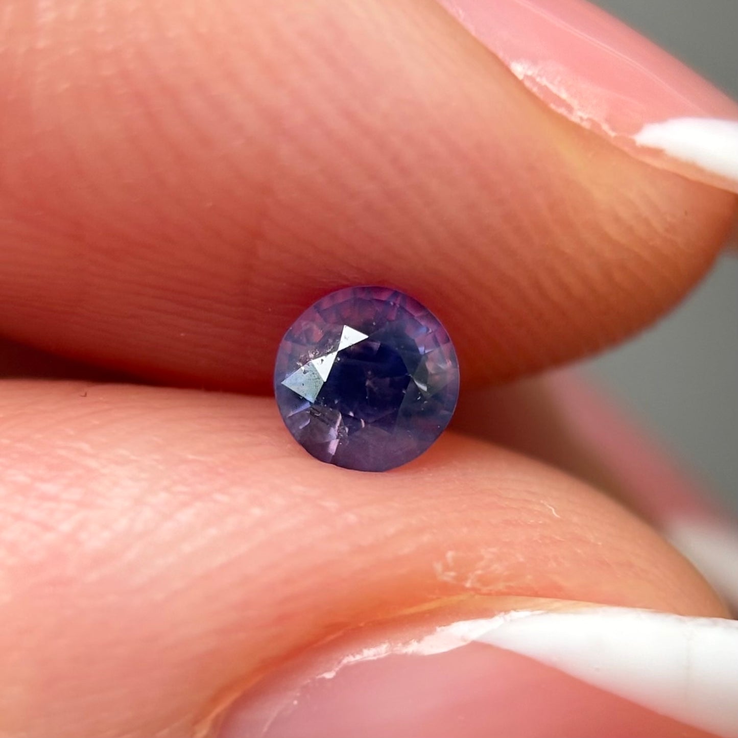 0.32ct Natural Milky Purple Sapphire Vietnam